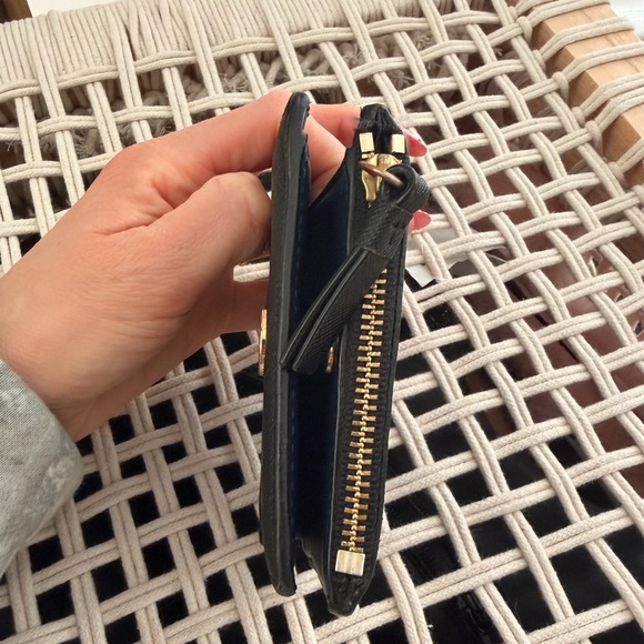 Tory Burch Leather Compact Wallet - Picture 5 of 7